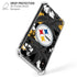 NFL Pittsburgh Steelers Tropical Print iPhone XS Max Clear Case